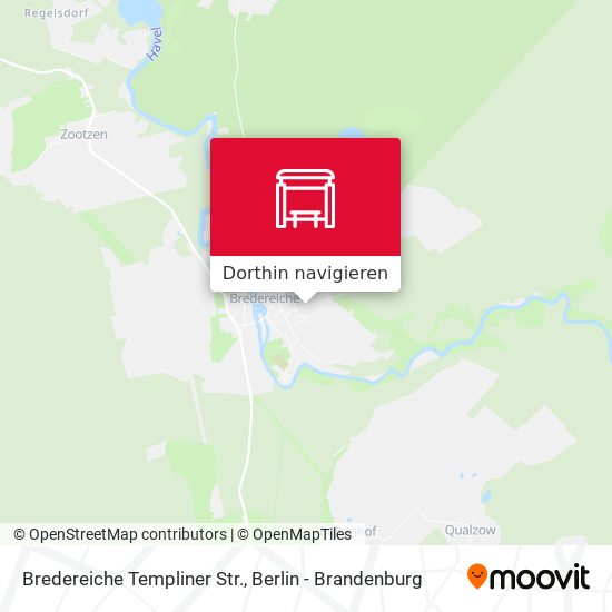 Bredereiche Templiner Str. Karte