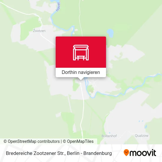 Bredereiche Zootzener Str. Karte