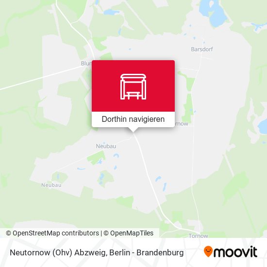 Neutornow (Ohv) Abzweig Karte