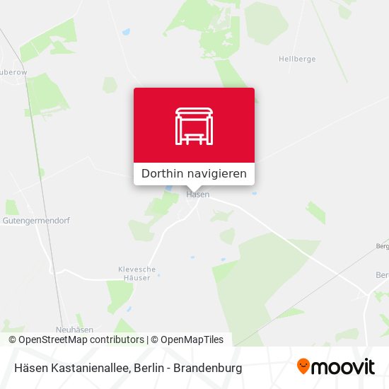 Häsen Kastanienallee Karte