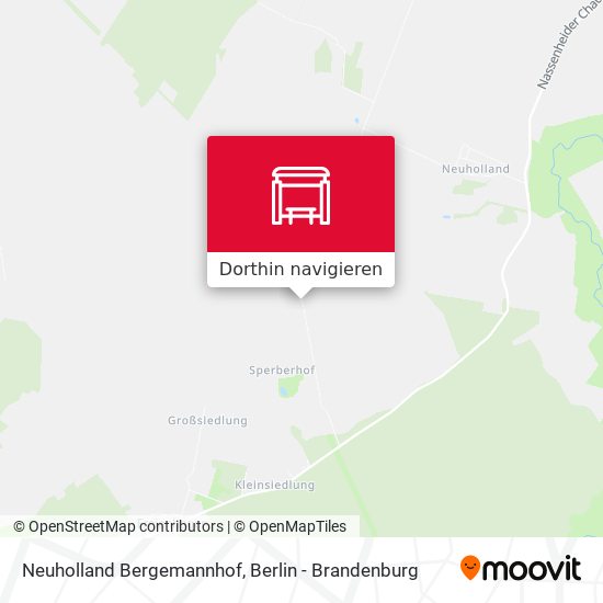 Neuholland Bergemannhof Karte