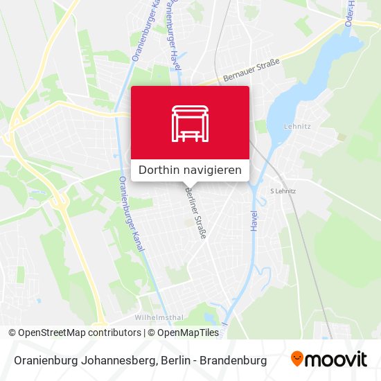 Oranienburg Johannesberg Karte