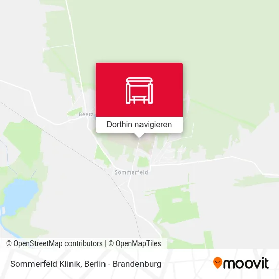 Sommerfeld Klinik Karte