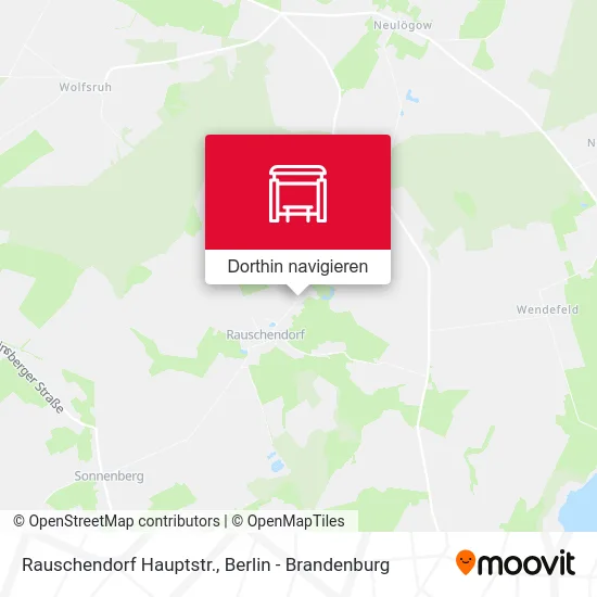 Rauschendorf Hauptstr. Karte