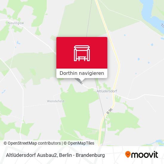Altlüdersdorf Ausbau2 Karte