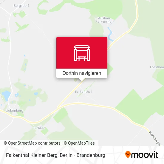 Falkenthal Kleiner Berg Karte