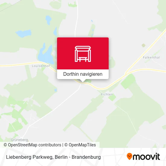 Liebenberg Parkweg Karte