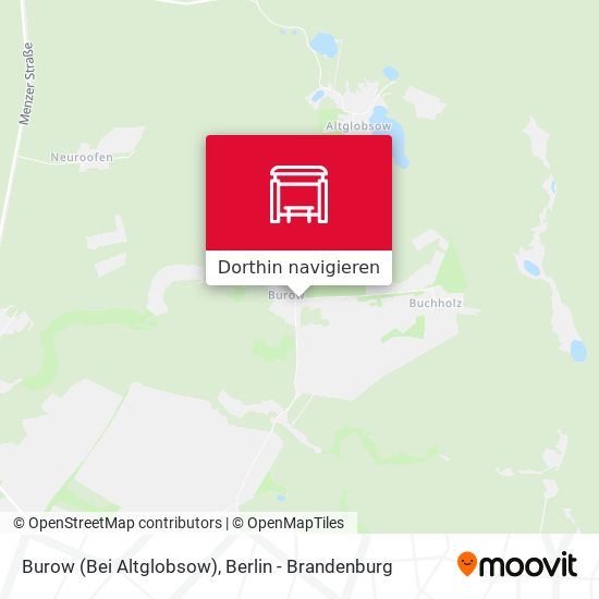 Burow (Bei Altglobsow) Karte