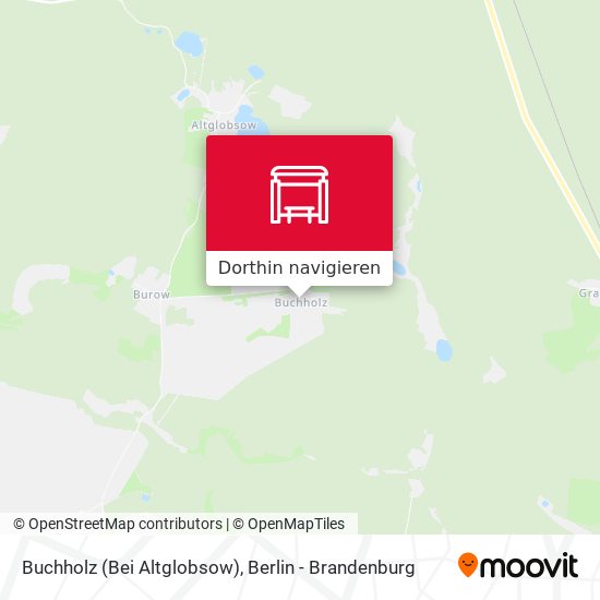 Buchholz (Bei Altglobsow) Karte