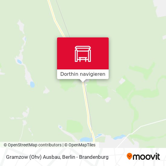Gramzow (Ohv) Ausbau Karte