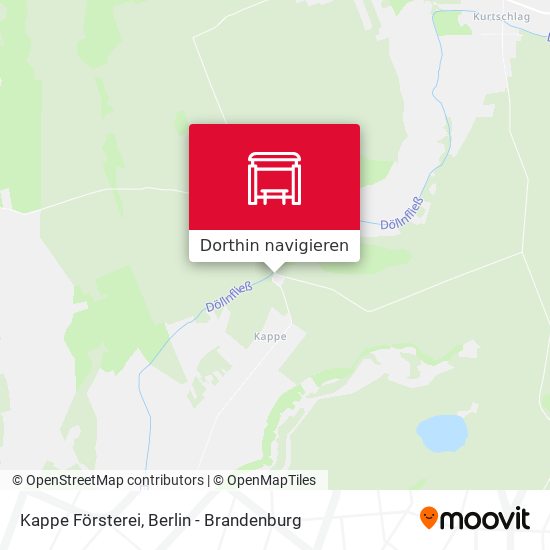 Kappe Försterei Karte