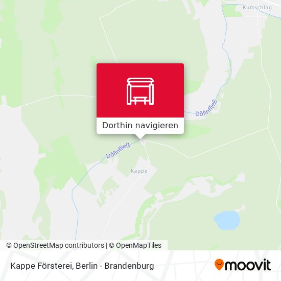 Kappe Försterei Karte