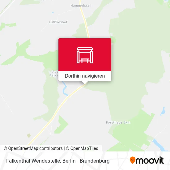 Falkenthal Wendestelle Karte