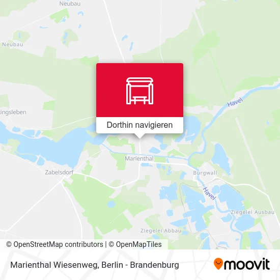 Marienthal Wiesenweg Karte