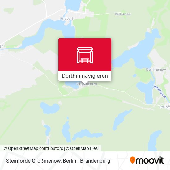 Steinförde Großmenow Karte