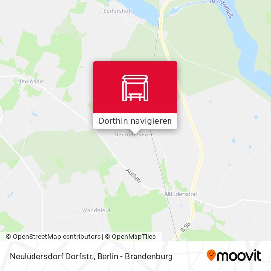 Neulüdersdorf Dorfstr. Karte