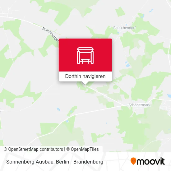 Sonnenberg Ausbau Karte