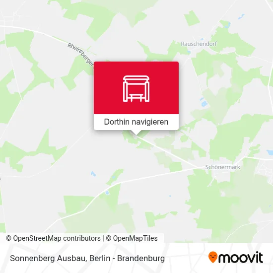 Sonnenberg Ausbau Karte