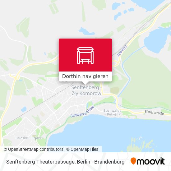 Senftenberg Theaterpassage Karte