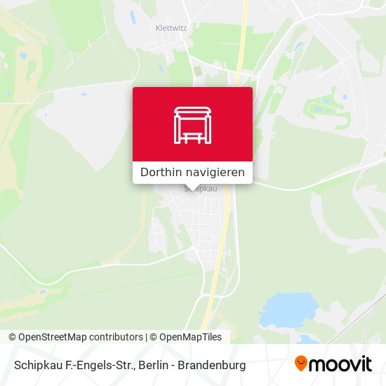 Schipkau F.-Engels-Str. Karte