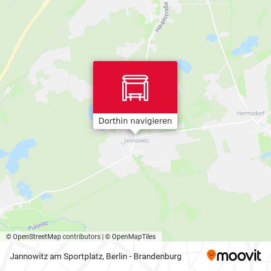 Jannowitz am Sportplatz Karte