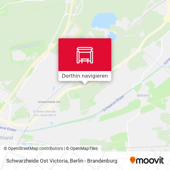 Schwarzheide Ost Victoria Karte