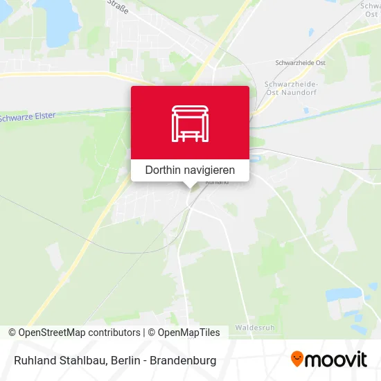 Ruhland Stahlbau Karte