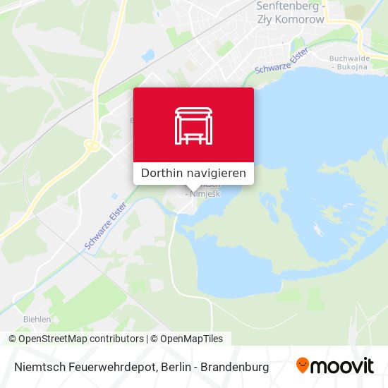 Niemtsch Feuerwehrdepot Karte
