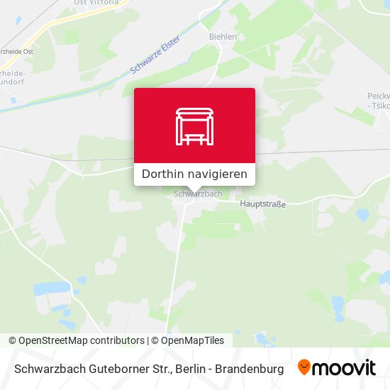 Schwarzbach Guteborner Str. Karte