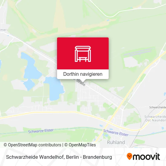 Schwarzheide Wandelhof Karte