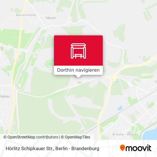 Hörlitz Schipkauer Str. Karte