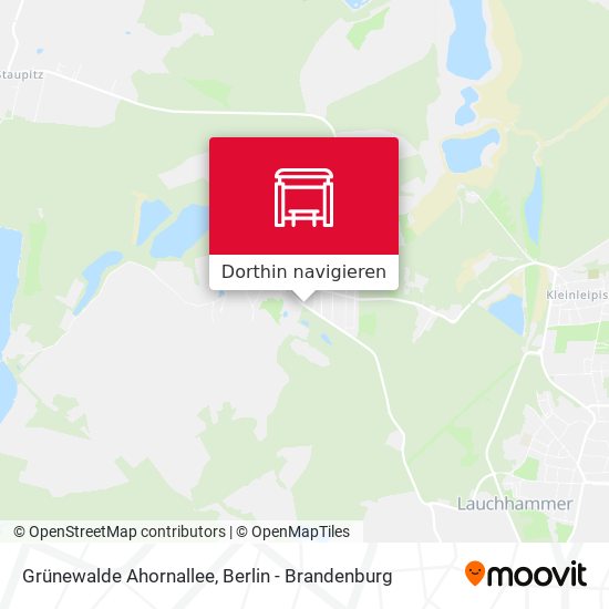 Grünewalde Ahornallee Karte