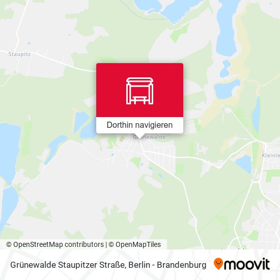 Grünewalde Staupitzer Straße Karte
