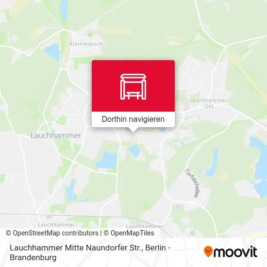 Lauchhammer Mitte Naundorfer Str. Karte