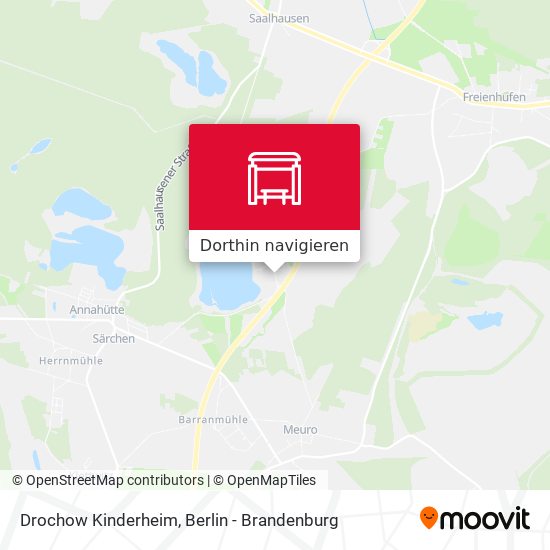 Drochow Kinderheim Karte