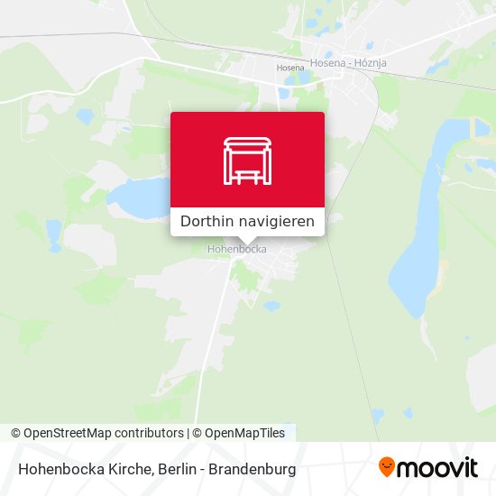 Hohenbocka Kirche Karte