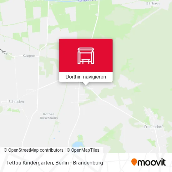 Tettau Kindergarten Karte