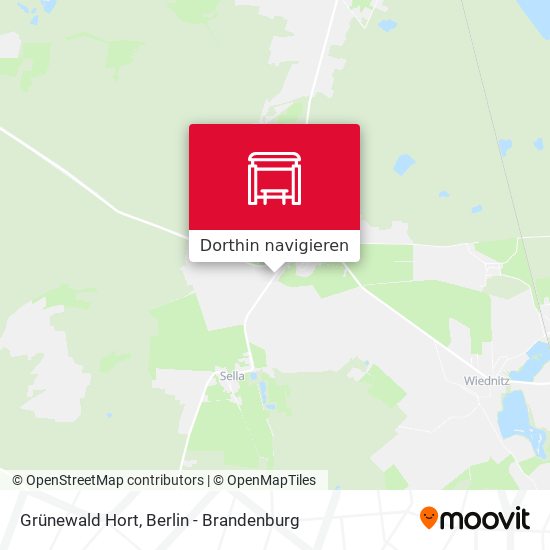 Grünewald Hort Karte