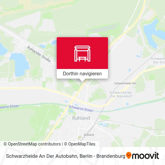 Schwarzheide An Der Autobahn Karte