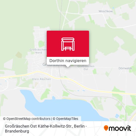 Großräschen Ost Käthe-Kollwitz-Str. Karte