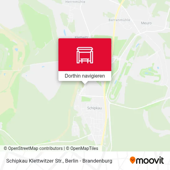 Schipkau Klettwitzer Str. Karte