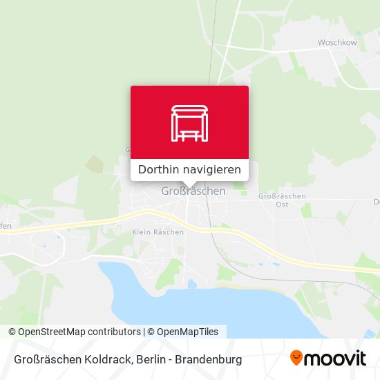 Großräschen Koldrack Karte