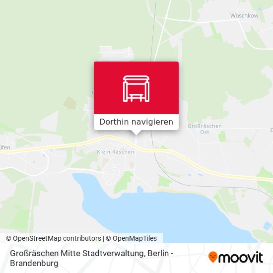 Großräschen Mitte Stadtverwaltung Karte