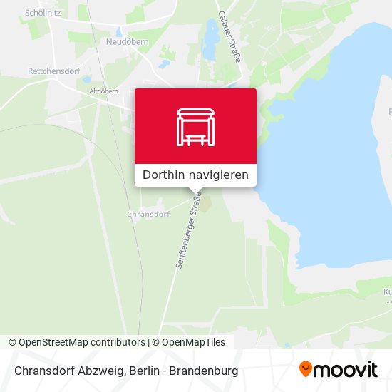 Chransdorf Abzweig Karte