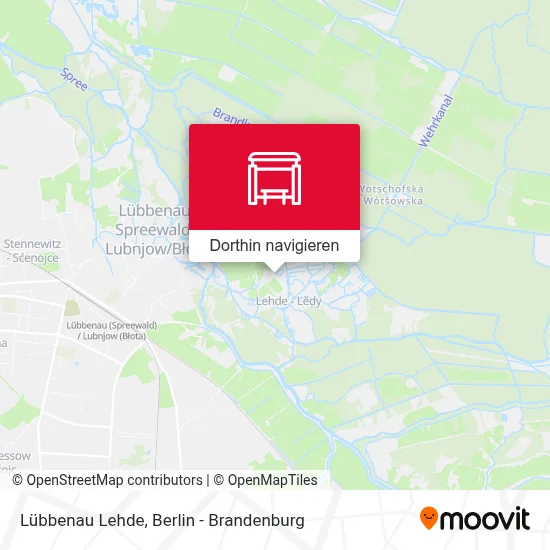 Lübbenau Lehde Karte