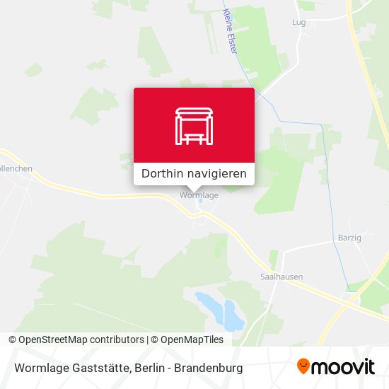 Wormlage Gaststätte Karte