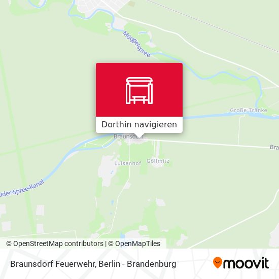 Braunsdorf Feuerwehr Karte