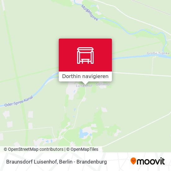Braunsdorf Luisenhof Karte