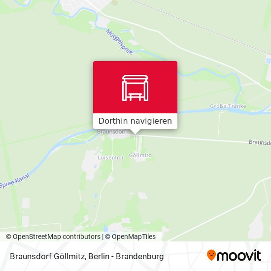 Braunsdorf Göllmitz Karte