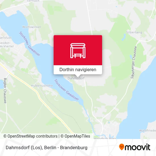 Dahmsdorf (Los) Karte